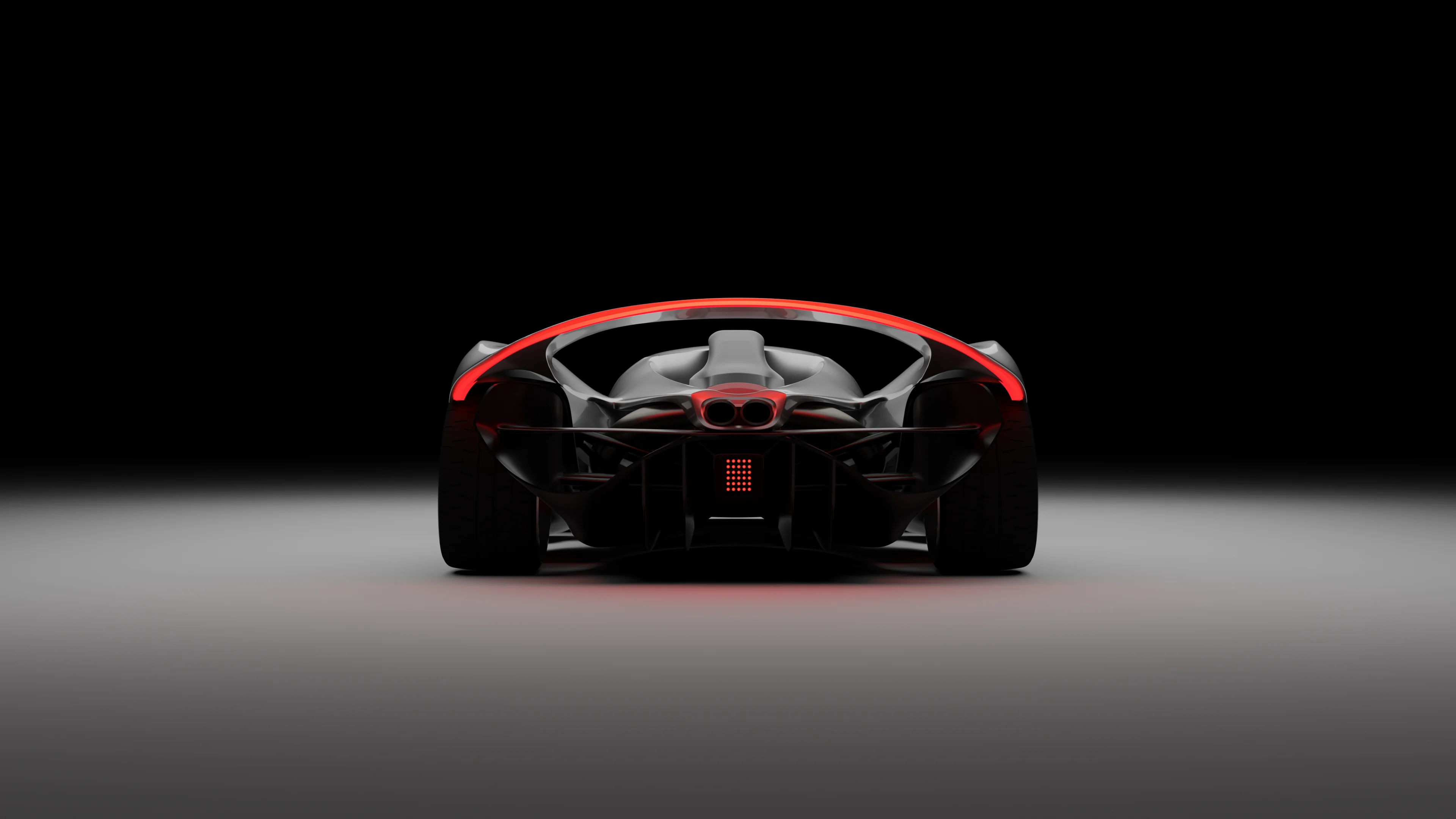 McLaren Z1 exact rear view